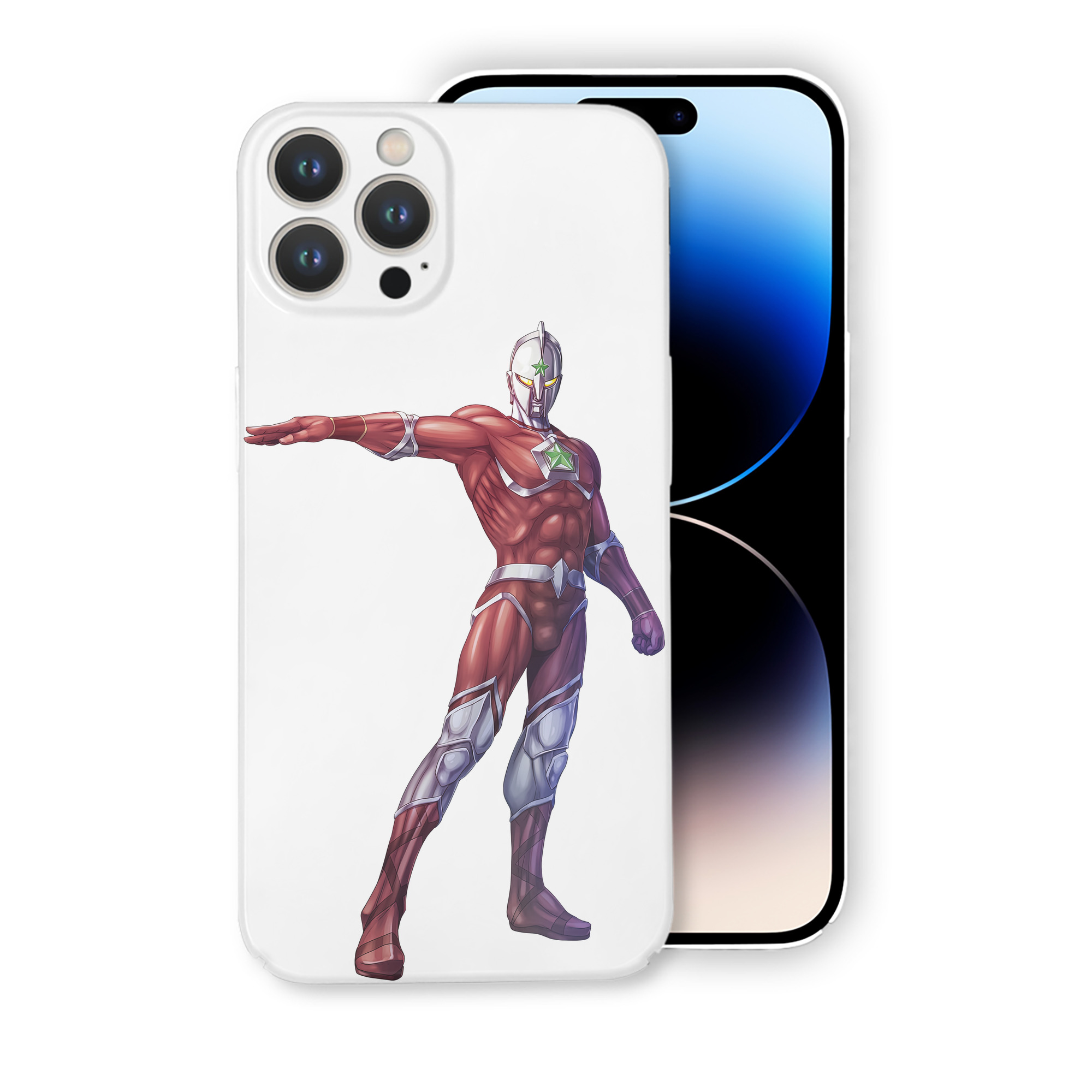 （画像用） ウルトラマン Ultraman 【iPhone 14シリーズ対応】ハードケース